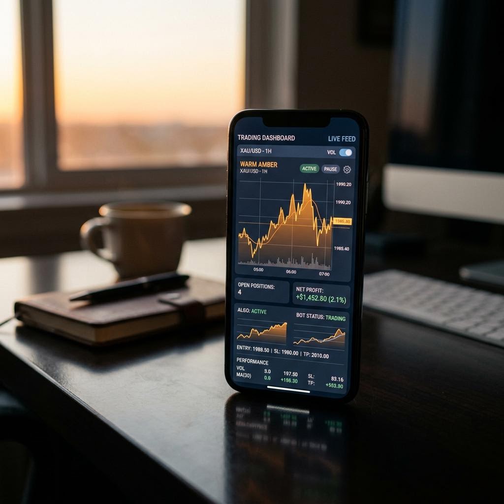 Zuñveraldo Benutzeroberfläche auf dem Smartphone